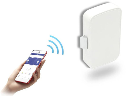 Invisible Keyless Bluetooth App Smart Cabinet Lock / Remote Control by Cell Phone/No need to Punch