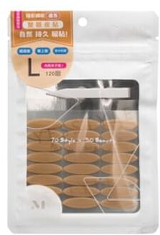 Invisible Mesh Skin Color Double Eyelid Tape L 120 pcs 120 pcs
