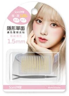 Invisible Single-Sided Eyelid Tape Nude 128 pcs 1.5mm