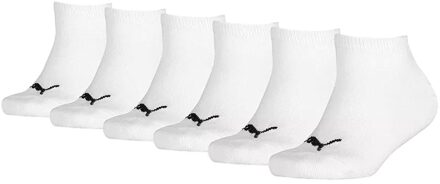 Invisible Sokken Junior (6-pack) wit - 31-34