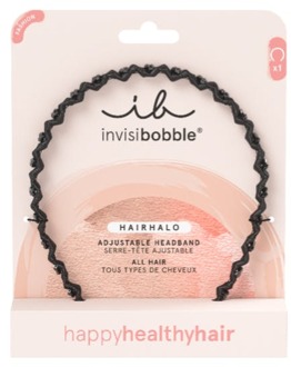 Invisibobble Haarband Invisibobble Hairhalo Adjustable Black Headband 1 st