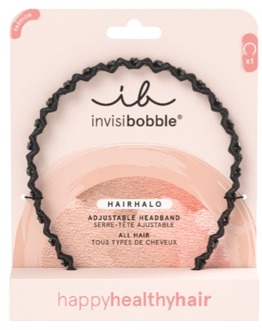 Invisibobble Haarband Invisibobble Hairhalo Adjustable Black Headband 1 st