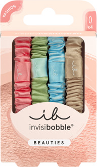 Invisibobble Haarelastiek Invisibobble Beauties Satin Sorbet 4 st