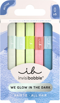 Invisibobble Haarelastiek Invisibobble Hair Tie Glow In The Dark 5 st