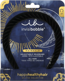 Invisibobble Haarelastiek Invisibobble Hairhalo Eclipse Midnight Ring 1 st