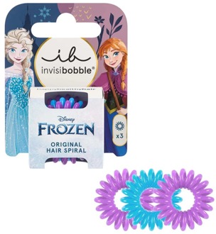 Invisibobble Haarelastiek Invisibobble Kids Original Disney Frozen Hair Spiral 3 st