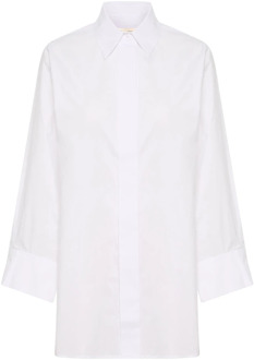 InWear Klassieke Helveiw Shirt Bluser in Puur Wit InWear , White , Dames - M,Xs