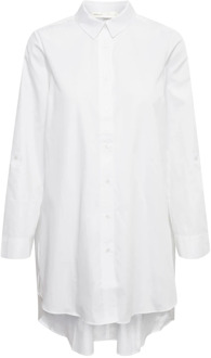 InWear Trendy Oversized Shirt InWear , White , Dames - Xl,L,M,S
