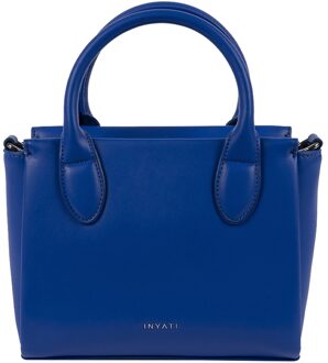 Inyati Liia Top Handle Bag electric blue Damestas Blauw - H 21 x B 17 x D 8