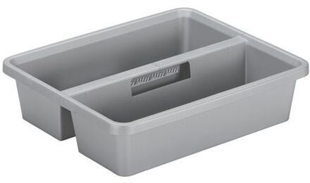 inzet organiser tray voor opslagbox van 17/32/45 liter lichtgrijs 38 x 32 x 9.6 cm - Opbergbox
