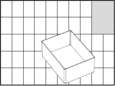 Inzetbakje BA7-1, BA7-1