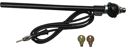 Inzink antenne chroom met schroefaansluiting 0815200000