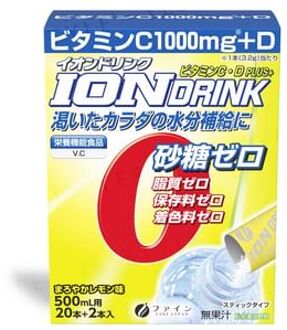 Ion Drink With Vitamin C + D Plus+ 3.2g x 22