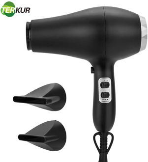 Ionic&Infrared Ray Hair Dryer Hot Cold Household Blow Dryer Air Collecting Nozzle Blowdryer Multifunction 6 Gears Adjustable EU