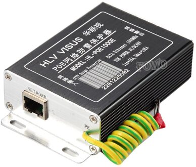 Ip Camera Netwerk Poe Switch RJ45 & Poe Surge Protector, Bescherming Apparaat, Bliksemafleider, spd Voor 1000M Ethernet Netwerk