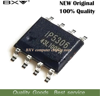 IP5306 SOP8 2.1A charge / 2.4A discharge high integration mobile power chip new ic