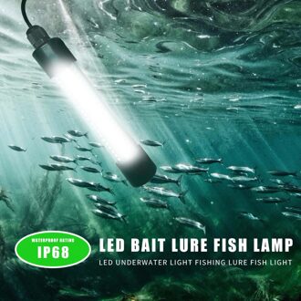 IP68 Waterdichte 20W 126 2835 Led Trap Lamp Onderwater Vis Finding Vissen Trekt Lokken Aas Lichten wit