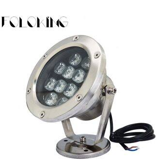 IP68 waterdichte rgb led onderwater licht 3 W 6 W 9 W 12 W 15 W 18 W 24 W 36 W AC12V zwembad fontein aquarium aquarium vijver lamp 6W
