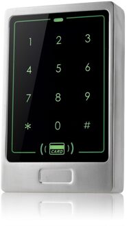 IP68 Waterdichte Toegangscontrole Toetsenbord Outdoor Rfid Toegangscontrole Controller Touch Deuropener Systeem Elektronische Kaartlezer nee waterproof