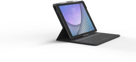 iPad 10.2 (2020) Hoes - Bluetooth Keyboard Cover Messenger Folio 2 Zwart