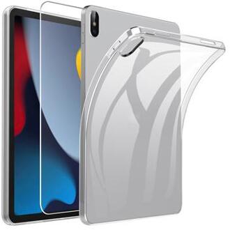 iPad (2022) Saii 2-in-1 TPU-hoesje en schermbeschermer van gehard glas