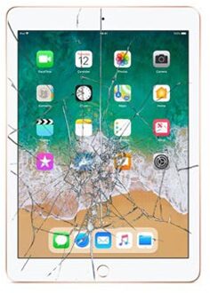 iPad 9.7 (2018) Displayglas & Touchscreen Reparatie - Wit