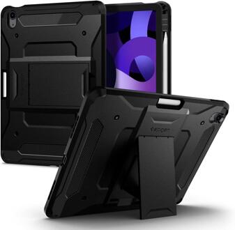 iPad Air 2020 hoes – Schokabsorberende tablethoes –  Rugged TPU - Zwart