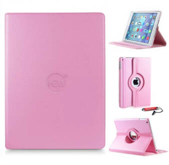 Ipad Hoes 2/3/4 Hem Cover Licht Roze Met Uitschuifbare Hoesjesweb Stylus