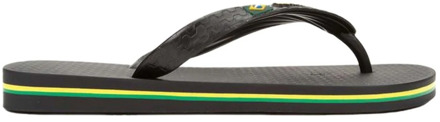 Ipanema Classic Brasil Heren Slippers - Black - Maat 39/40