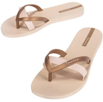 Ipanema Dames kirei fem teenslippers Beige - 38