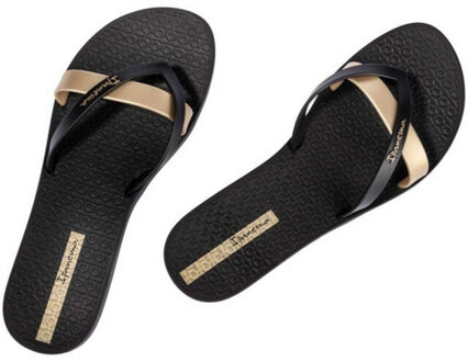Ipanema Dames kirei fem teenslippers Zwart - 42,5