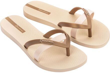 Ipanema Kirei Teenslippers Dames bruin - beige - lichtroze - 41-42