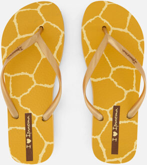 Ipanema Slippers - Maat 38 - Vrouwen - bruin/geel