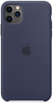 iPhone 11 Pro Max Siliconen Case Blauw