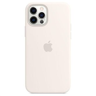 iPhone 12 / 12 Pro Back Cover met MagSafe Wit