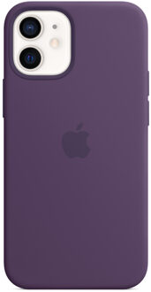 iPhone 12 mini Silicone Back Cover met MagSafe Amethist