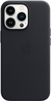 iPhone 13 Pro Back Cover met MagSafe Leer Middernacht