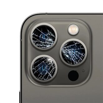 iPhone 13 Pro Camera Lens Glas Reparatie - Zwart
