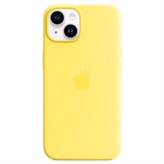 iPhone 14 Apple Siliconen Hoesje met MagSafe MQU73ZM/A - Kanariegeel
