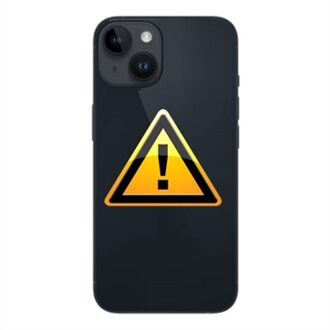 iPhone 14 Batterij Cover Reparatie - incl. frame - Zwart