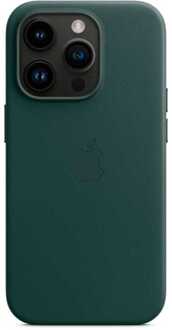 iPhone 14 Pro Apple Leren Case met MagSafe MPPH3ZM/A - Bosgroen