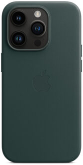 iPhone 14 Pro Apple Leren Case met MagSafe MPPH3ZM/A - Bosgroen