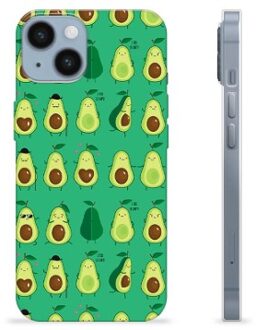 iPhone 14 TPU-hoesje - Avocado Patroon