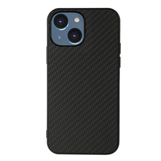 iPhone 15 Hybrid Case - Koolstofvezel - Zwart