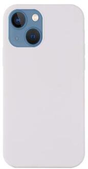 iPhone 15 Liquid Siliconen Hoesje - MagSafe Compatibel - Wit