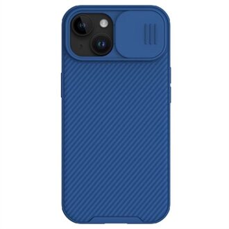 iPhone 15 Nillkin CamShield Pro Hybride Hoesje - Blauw