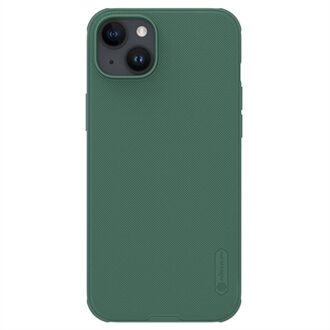 iPhone 15 Nillkin Super Frosted Shield Pro Hybrid Hoesje - Groen