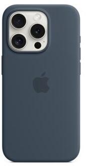 iPhone 15 Pro Apple Siliconen Hoesje met MagSafe MT1D3ZM/A - Stormblauw