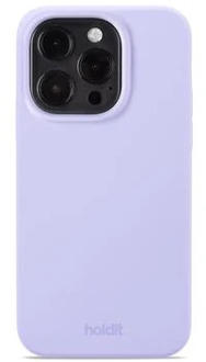 iPhone 15 Pro Holdit Silicone Hoesje - Lavendel