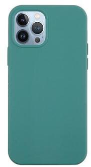 iPhone 15 Pro Liquid Silicone Hoesje - Groen